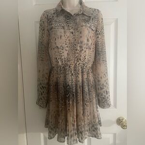 Moon Collection Snakeskin Dress Size Small